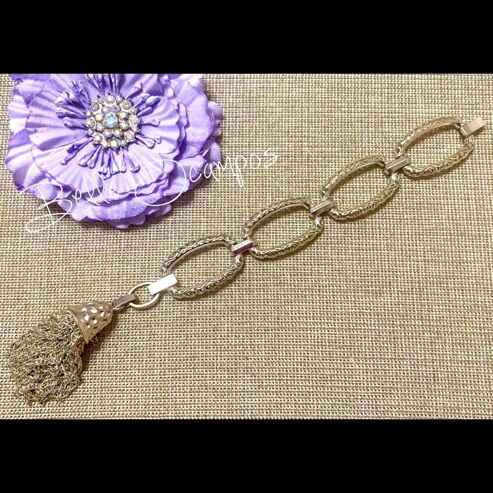 Kendra Scott gold Mia bracelet